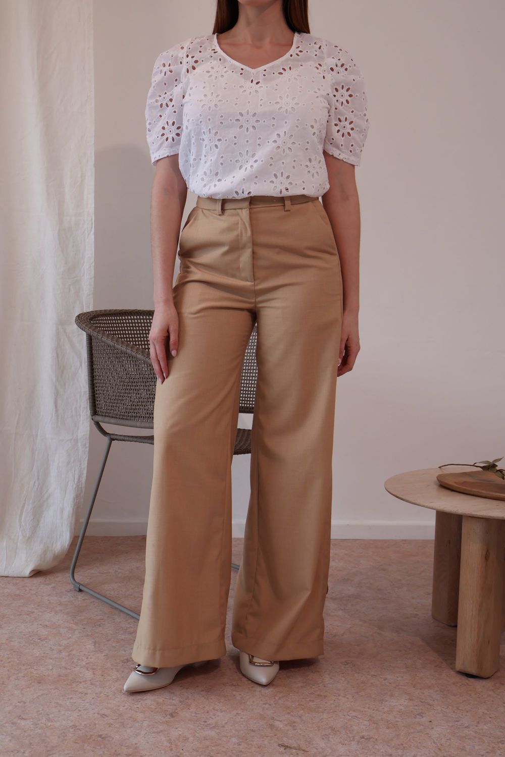 Pantalon Milo beige s