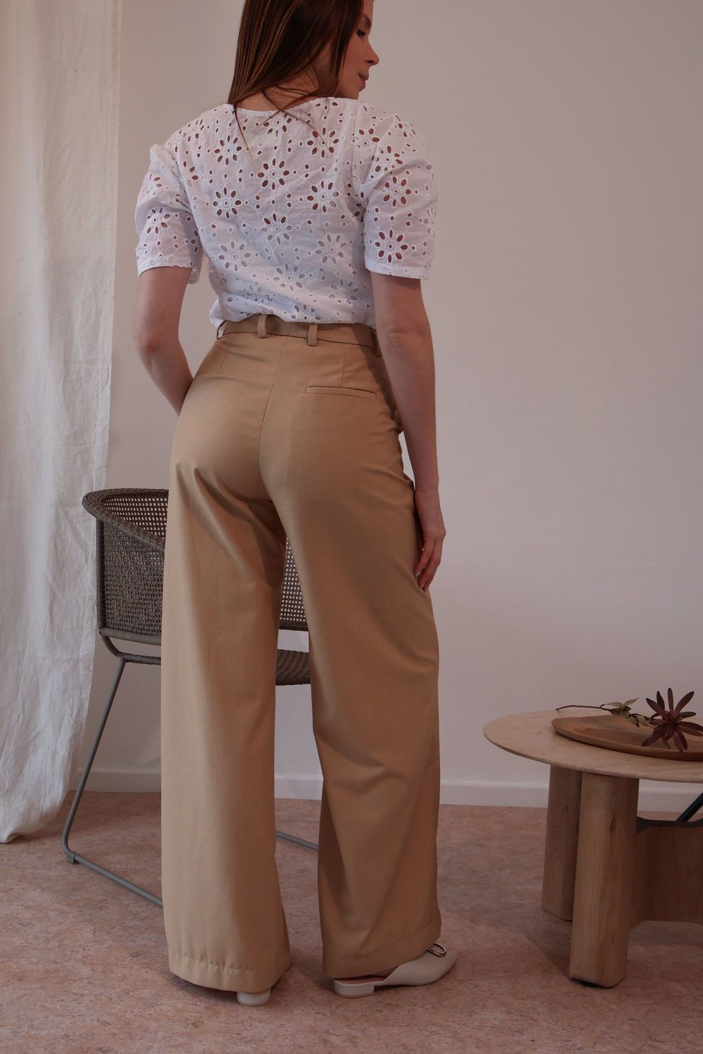 Pantalon Milo beige l