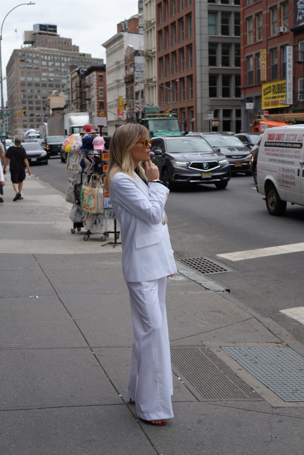 Blazer Positano blanco l